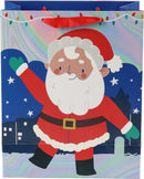 Saco Embrulho 25X30 - Pai Natal