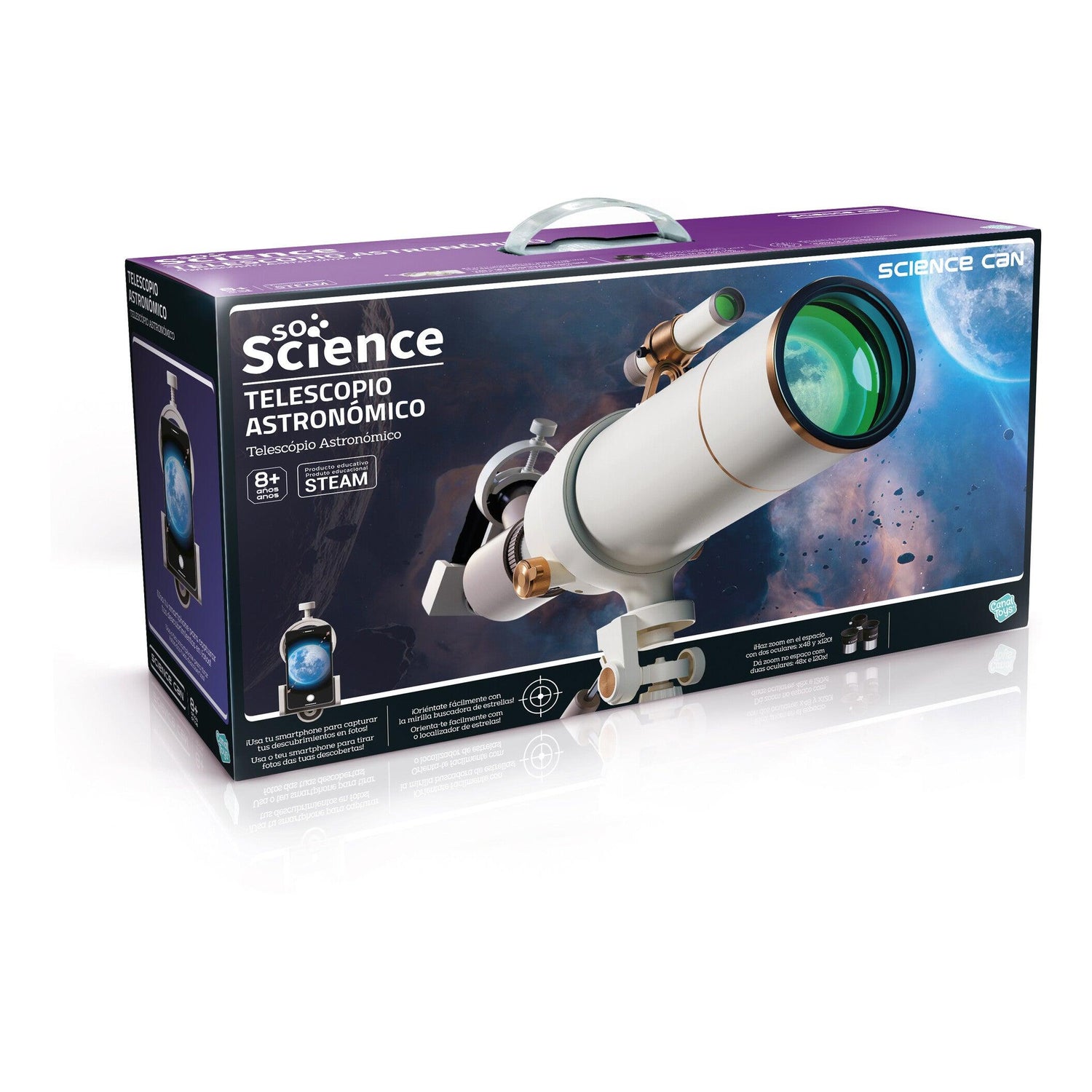 Canal Toys - Telescópio Astronómico