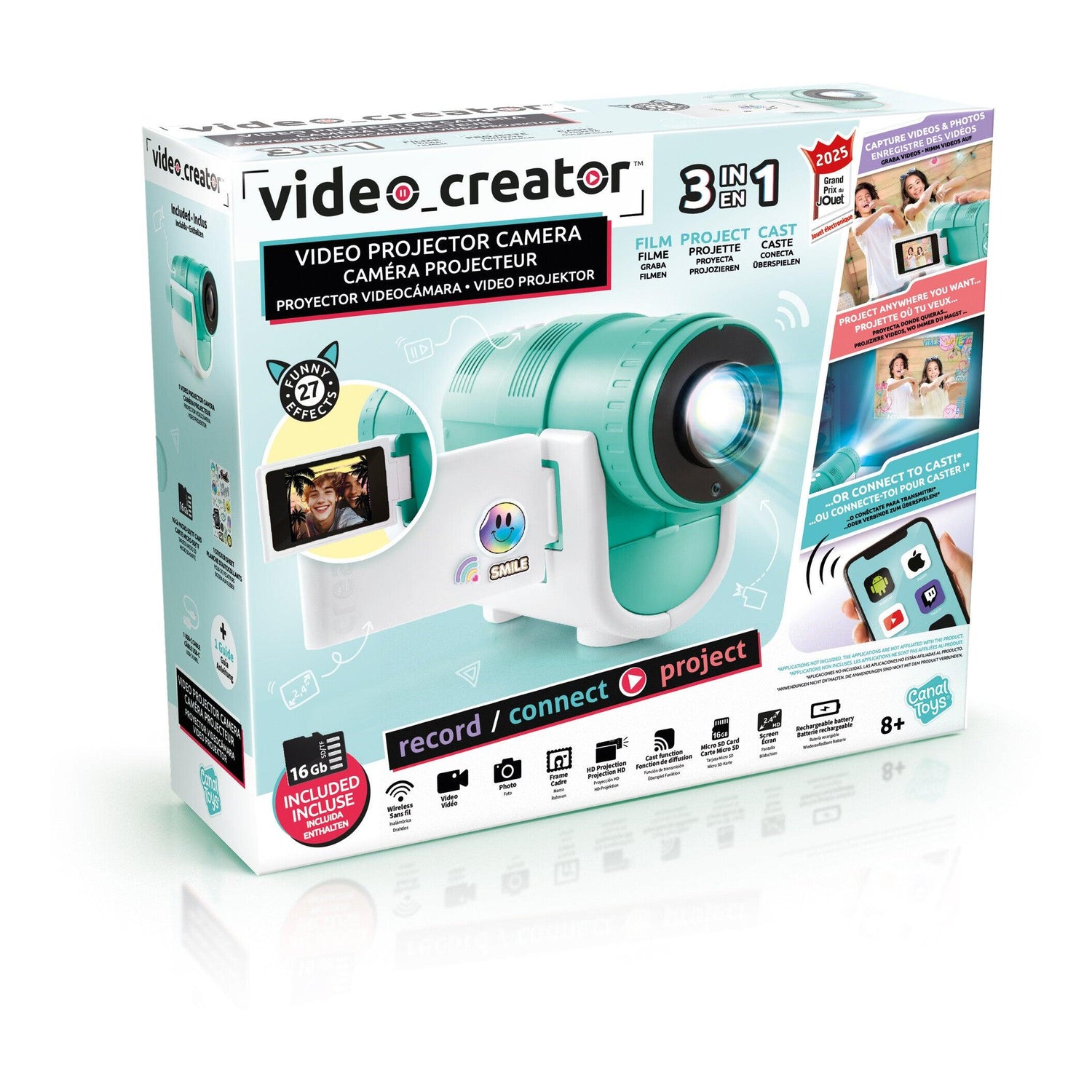 Canal Toys - Câmara de Vídeo com Projetor