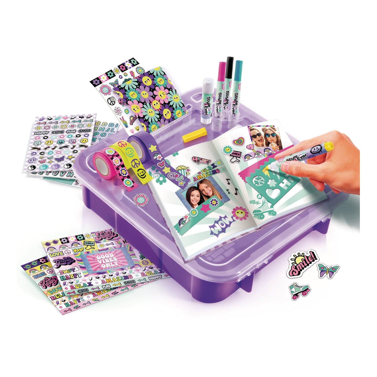 Canal Toys - Kit Style4ever Maleta de Scrapbooking