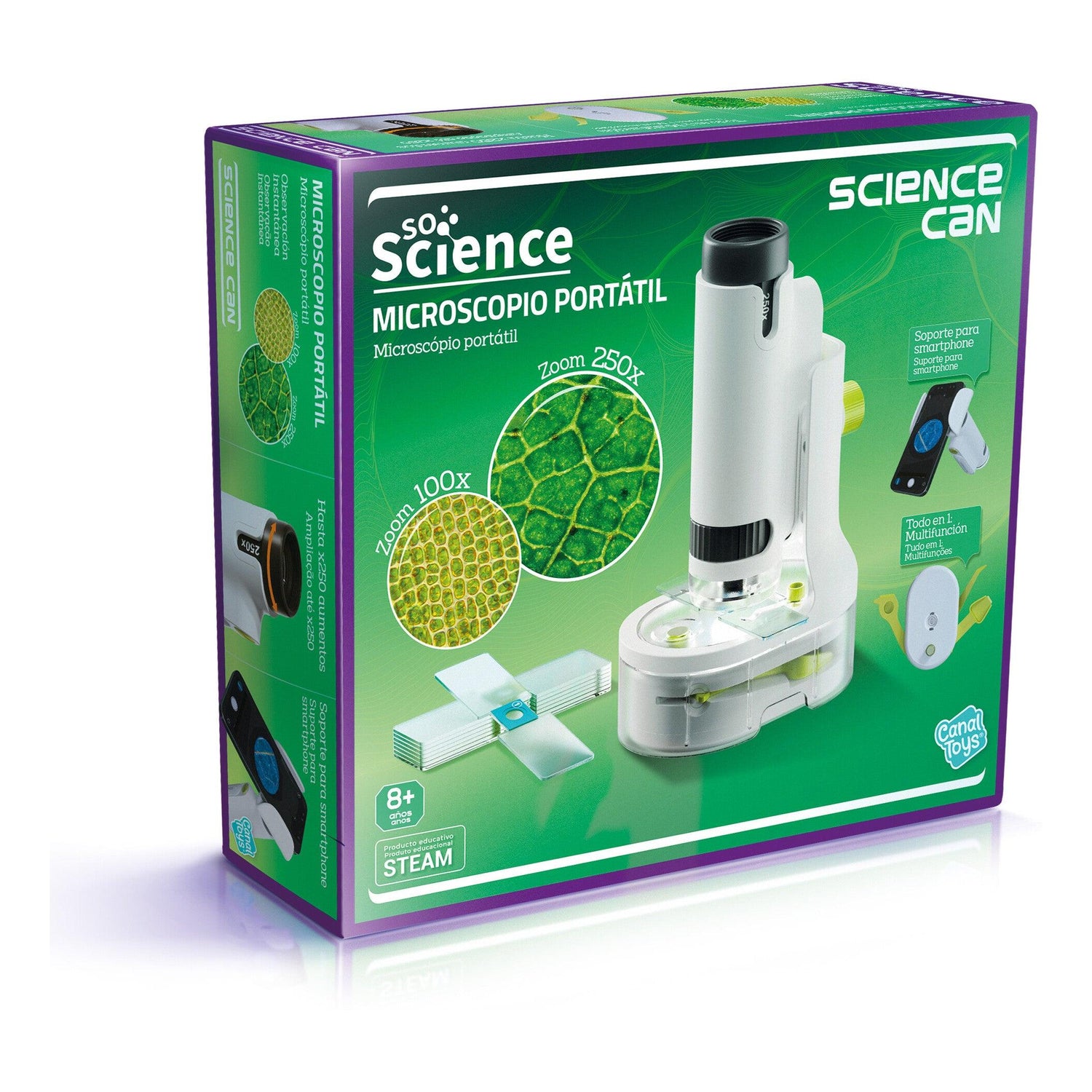 Canal Toys - Microscópio Portátil
