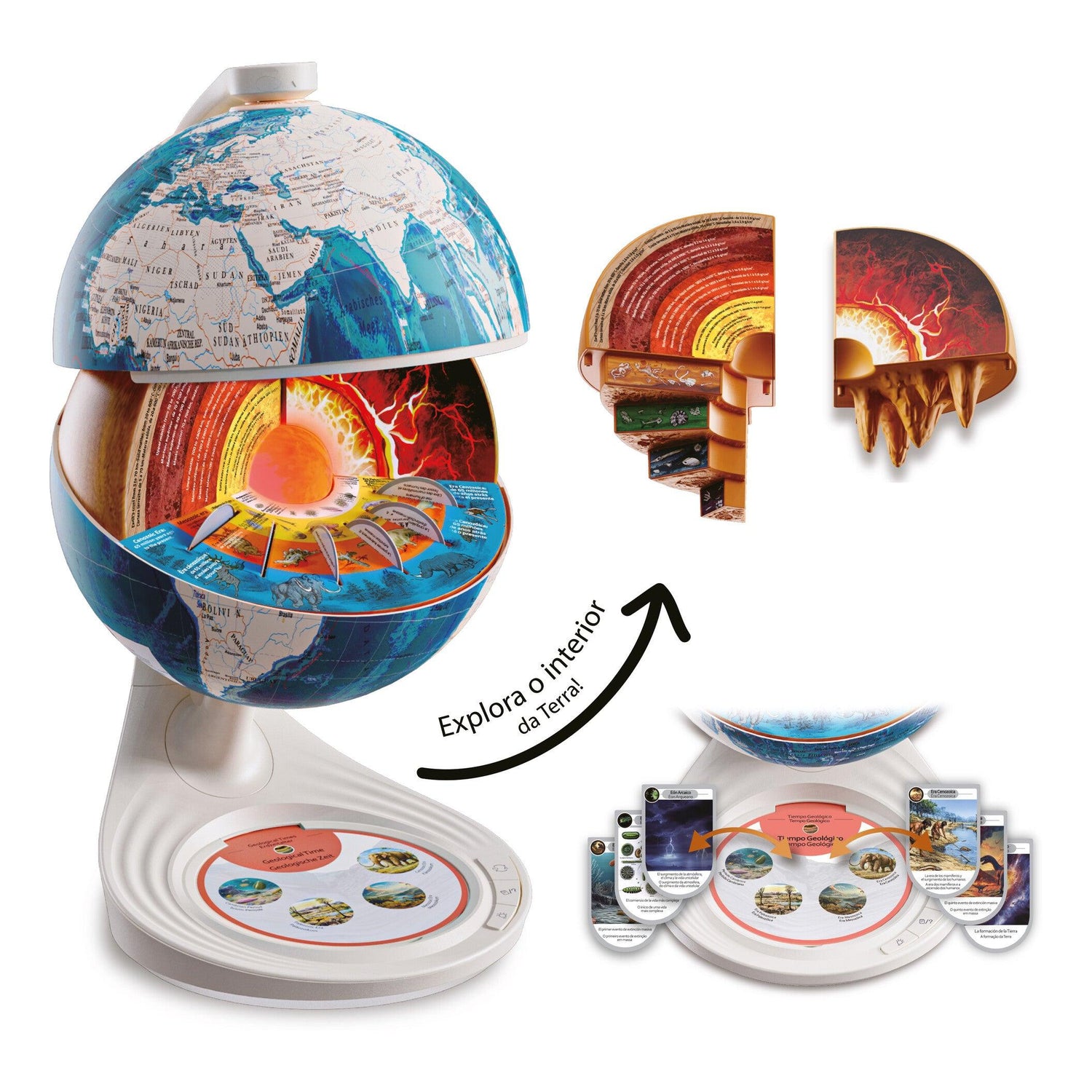 Canal Toys - Globo de Exploração Geocêntrica