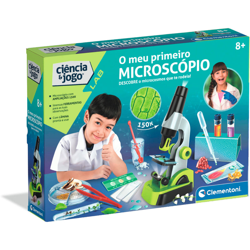 Meu Primeiro Microscópio Ciência & Jogo