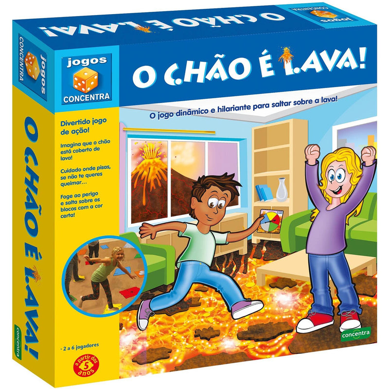 Jogos Concentra - O Chão É Lava