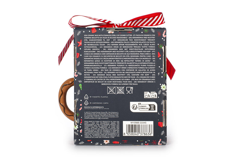 Caneca + Cortador Biscoitos Metal