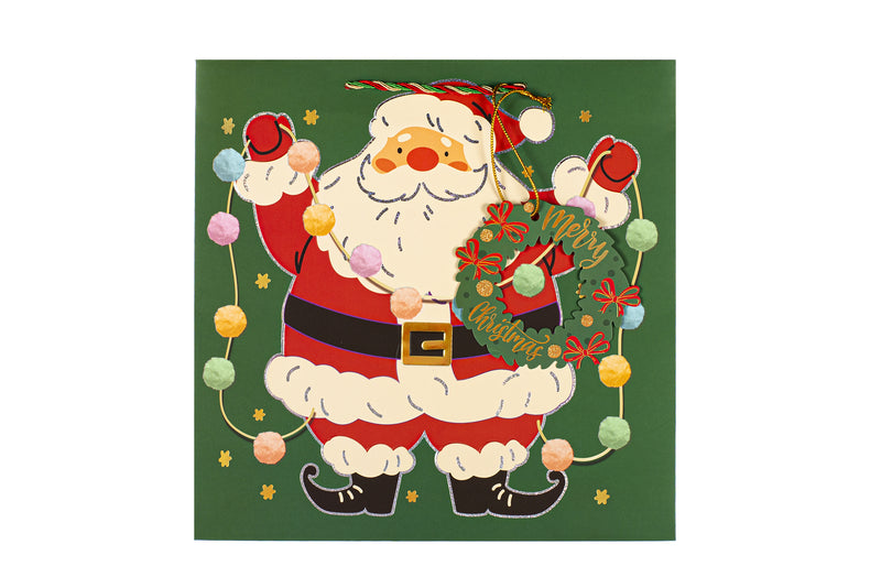 Saco Médio Pai Natal Pompom