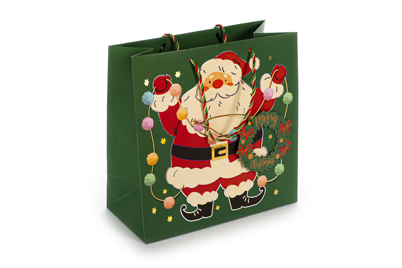 Saco Médio Pai Natal Pompom