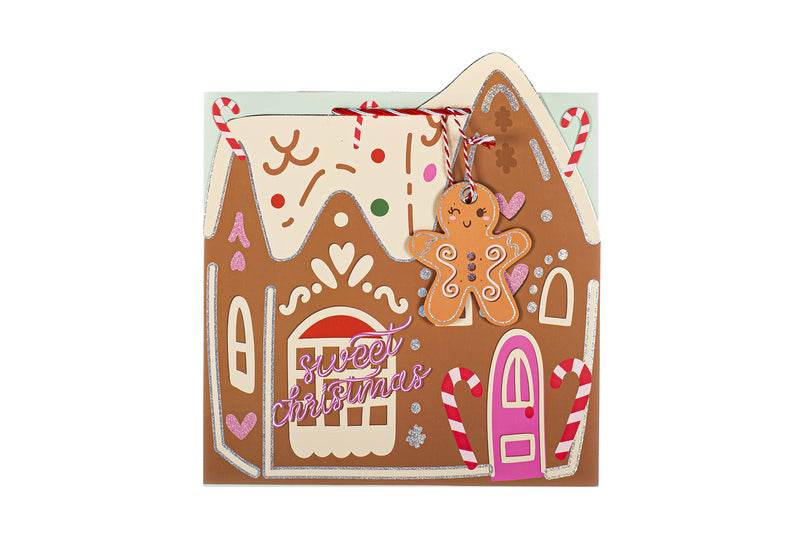 Saco Médio Casa Gengibre Glitter