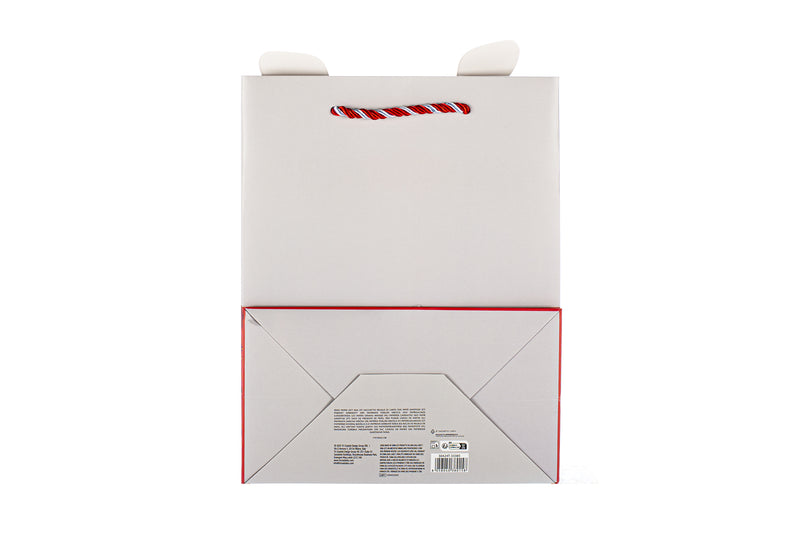 Saco Pequeno Pai Natal Chaminé Glitter