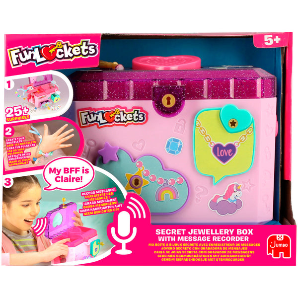 Funlockets Guarda Joias Com Gravador