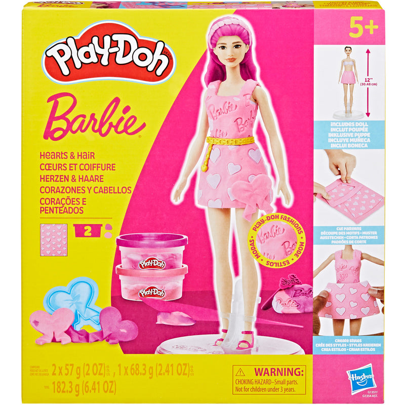 Pd Barbie Sort Cria Moda Play-Doh