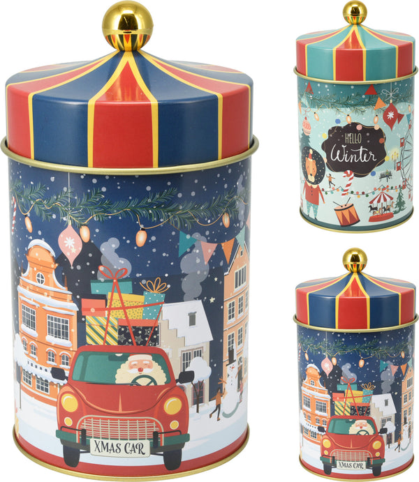 Lata De Armazenamento 10X18Cm Sortido