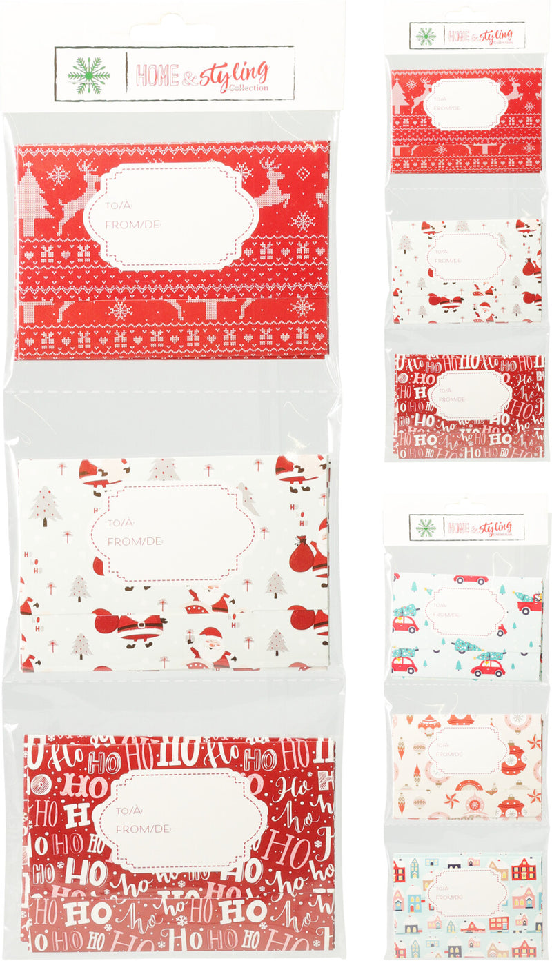 Conjunto 6 Envelopes Natal Sortido
