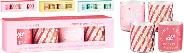 Conjunto Vela Perfumada 52Mm 3 Sortido