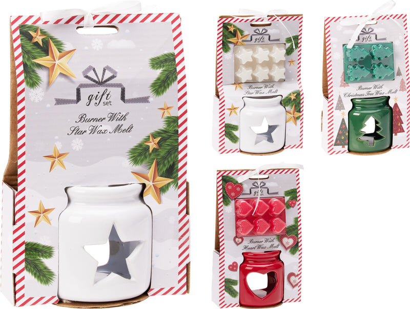 Conjunto Difusor Natal Sortido Cera Perfumada
