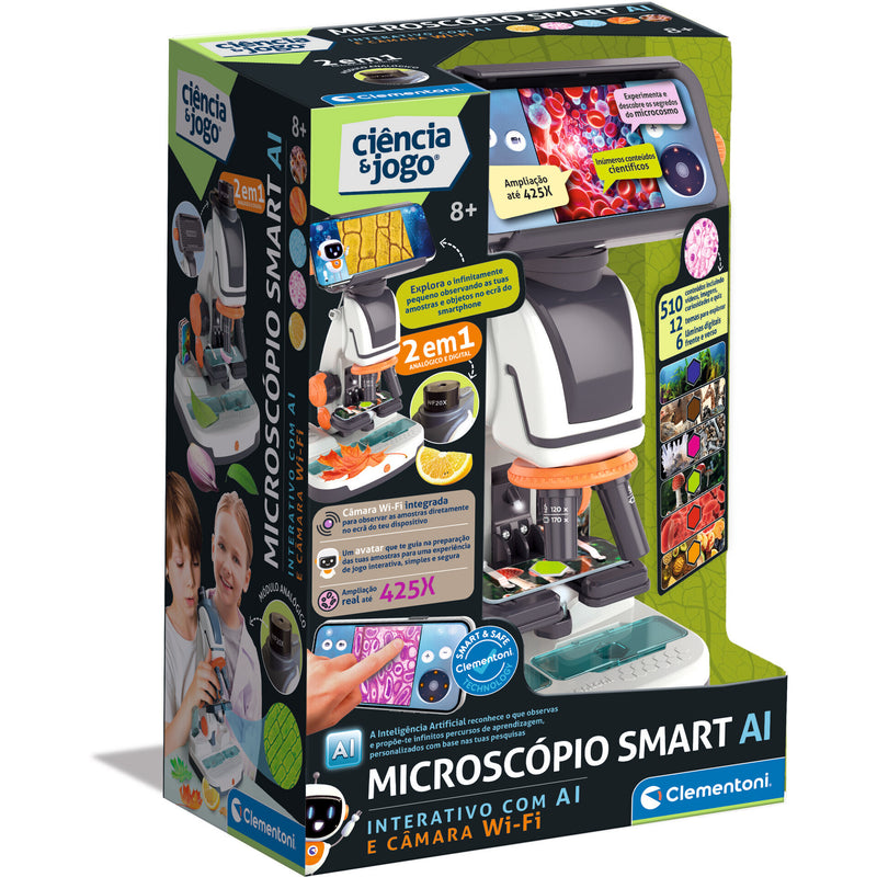 Microscópio Smart Ai Clementoni