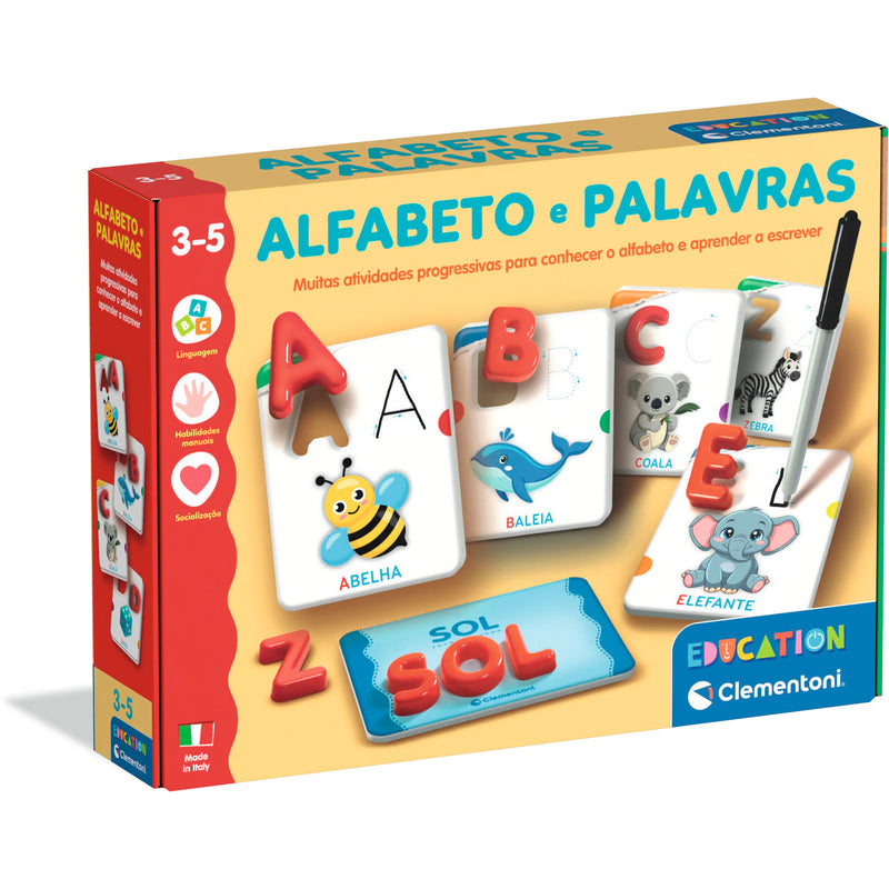 Alfabeto E Palavras Education