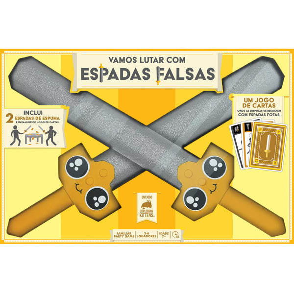 Vamos Lutar Com Espadas Falsas Mebogames