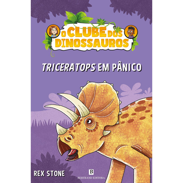 Triceratops em Pânico de Rex Stone