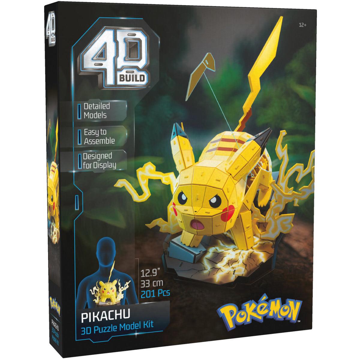 Puzzle 4 D Pokemon Pikachu