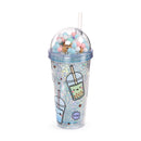 Copo E Palhinha Foodiemals Chá De Bolhas