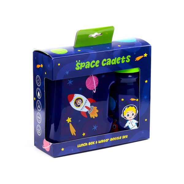 Conjunto Lancheira E Garrafa Cadete Do Espaço