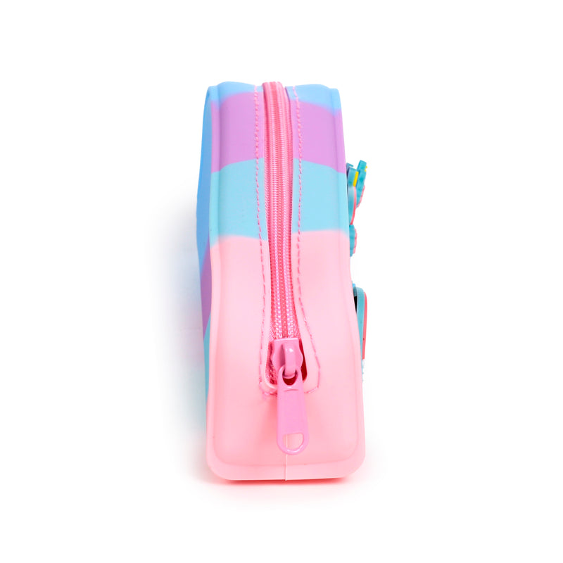 Estojo Silicone Charms Unicórnio Mágico