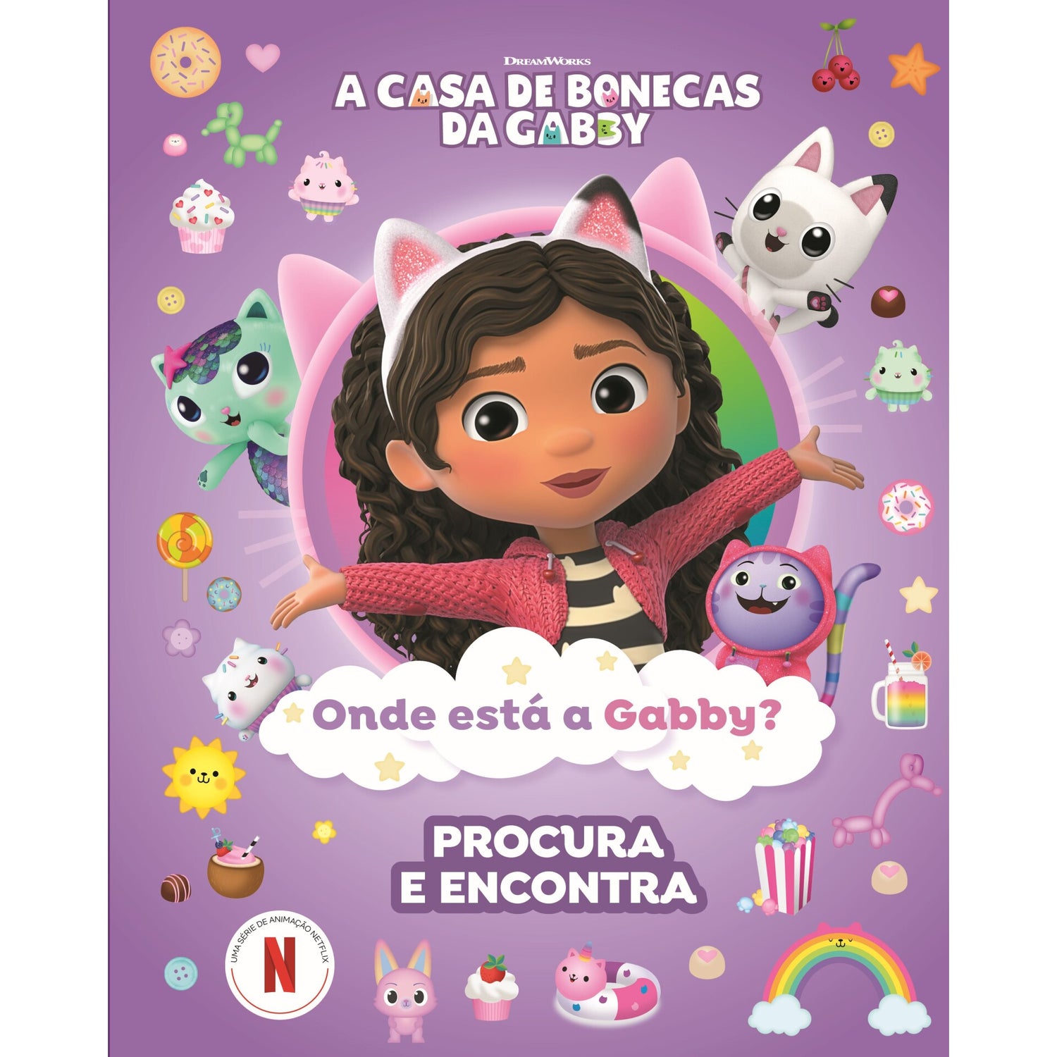 A Casa de Bonecas da Gabby: Onde Está A Gabby? Procura e Encontra de Dreamworks