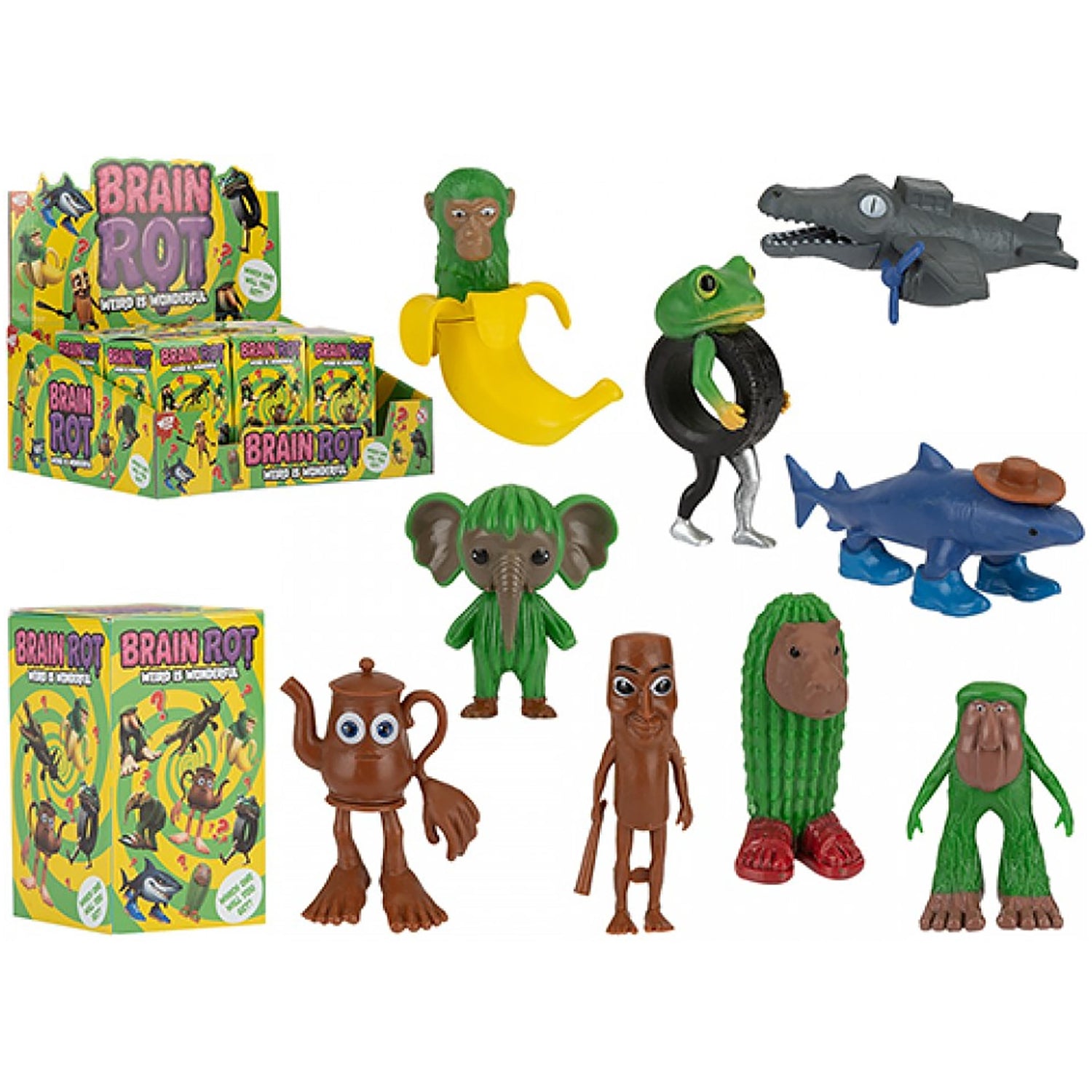 Figura Surpresa Brain Rot