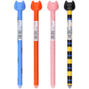 Esferográfica Apagável Azul Gato Puxa Lingua