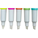 Conjunto 5 Sublinhadores Apagáveis Positive