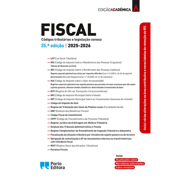 Fiscal - Edição Académica - 35.ª Edição