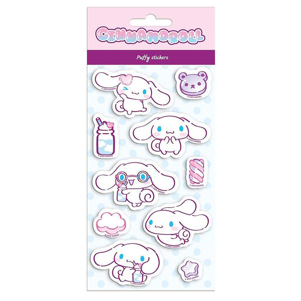 Conjunto Stickers Puffy Cinnamoroll