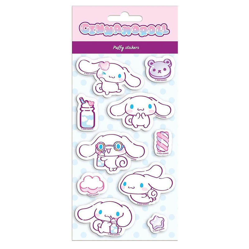 Conjunto Stickers Puffy Cinnamoroll