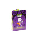 Caderno A5 Fluorescente Bone to Be Wild - Brilha no Escuro!