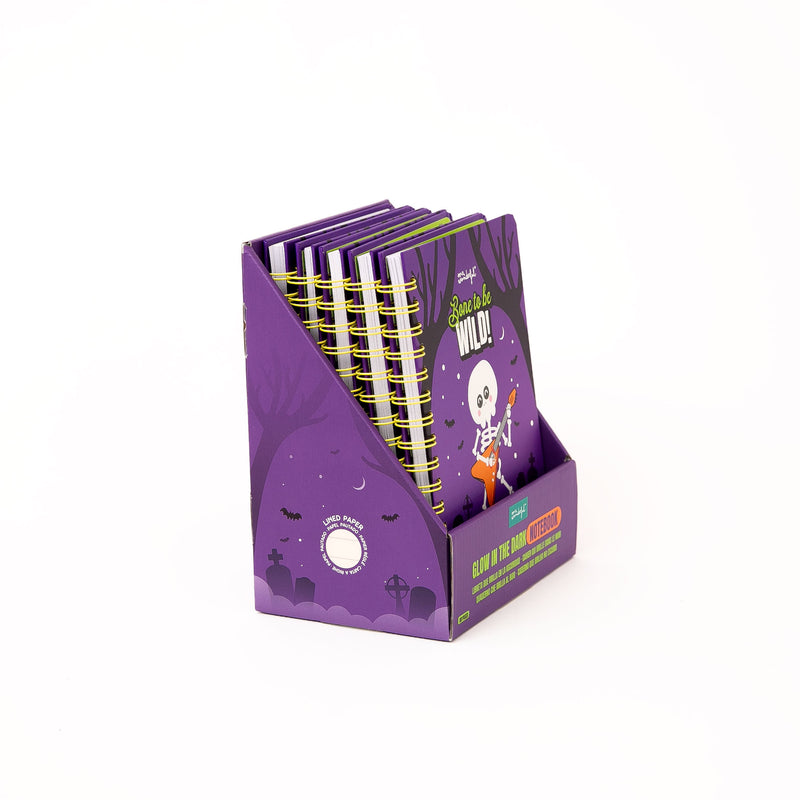 Caderno A5 Fluorescente Bone to Be Wild