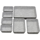 Conjunto Organizadores Gaveta Office 7 Peças