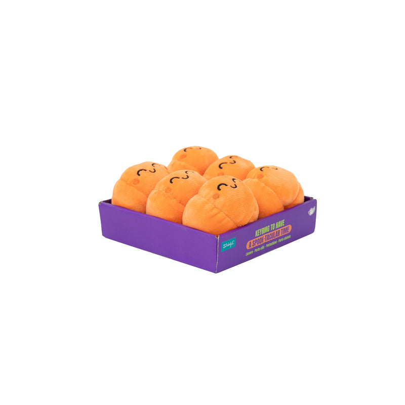 Porta-Chaves Peluche - Abóbora