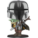 Pop 10" Mandalorian W/Chrome Funko