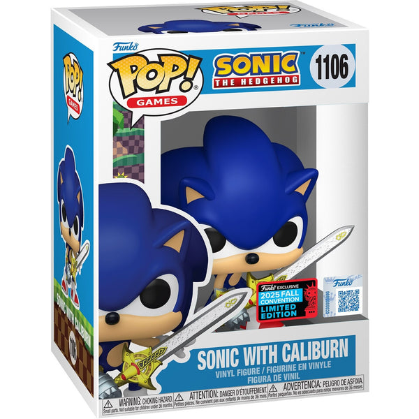 Pop Vinyl: Sonic W/ Caliburn Funko