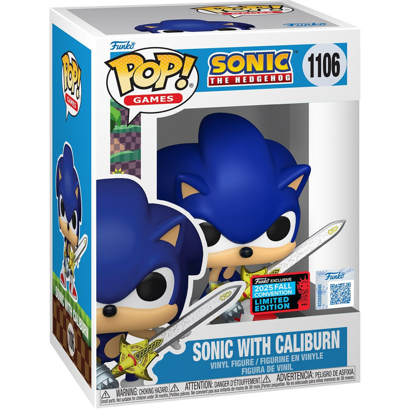 Pop Vinyl: Sonic W/ Caliburn Funko