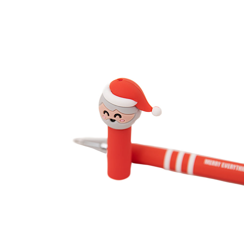 Conjunto 3 Canetas Apagáveis Bo-Bo - Natal