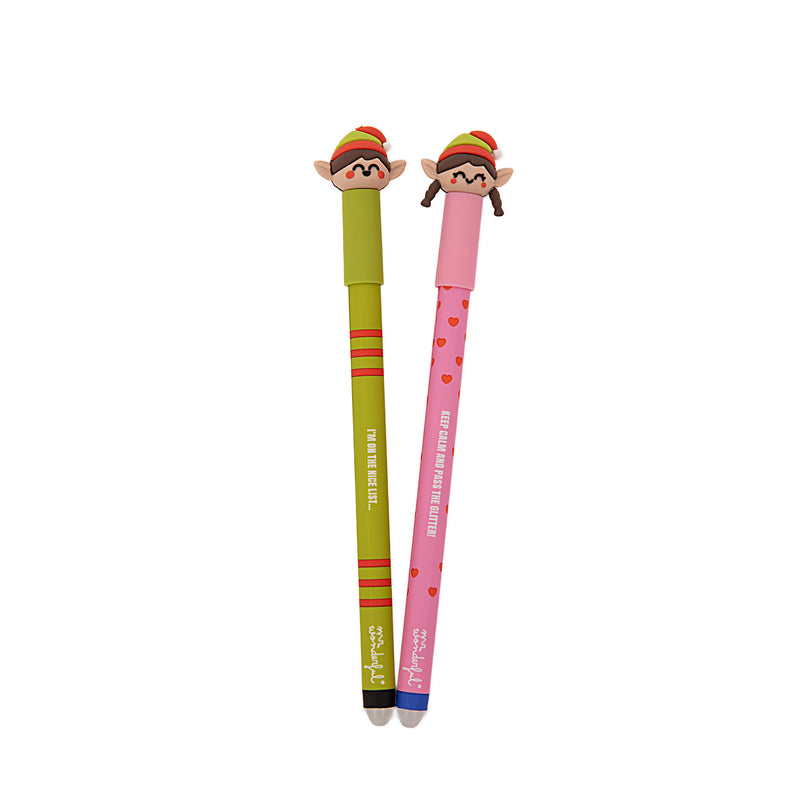 Conjunto 2 Canetas Apagáveis Bo-Bo - Duendes