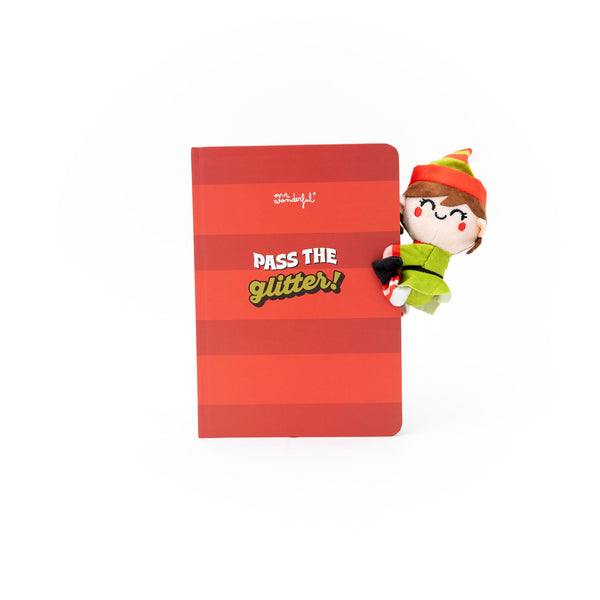 Caderno Formato A5 Peluche Duende -Pass Glitter!