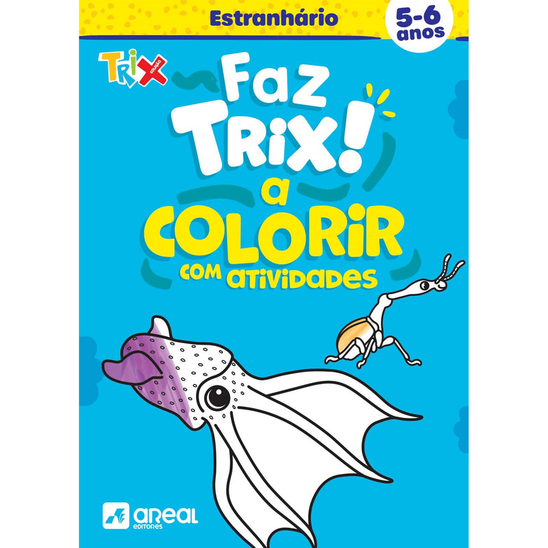 Faz Trix A Colorir o Estranhário (5-6 Anos)