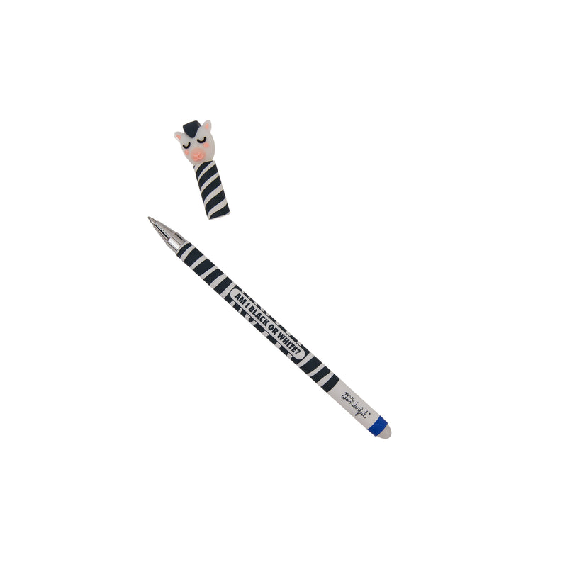 Caneta Apagar Bo-Bo Zebra - Black White?
