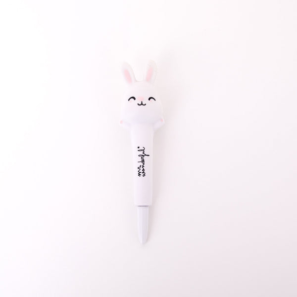 Caneta Mole Anti-Stress - Coelho