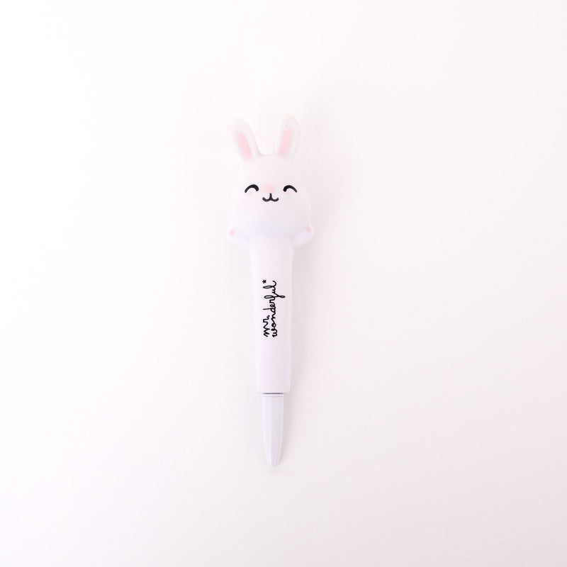 Caneta Mole Anti-Stress - Coelho