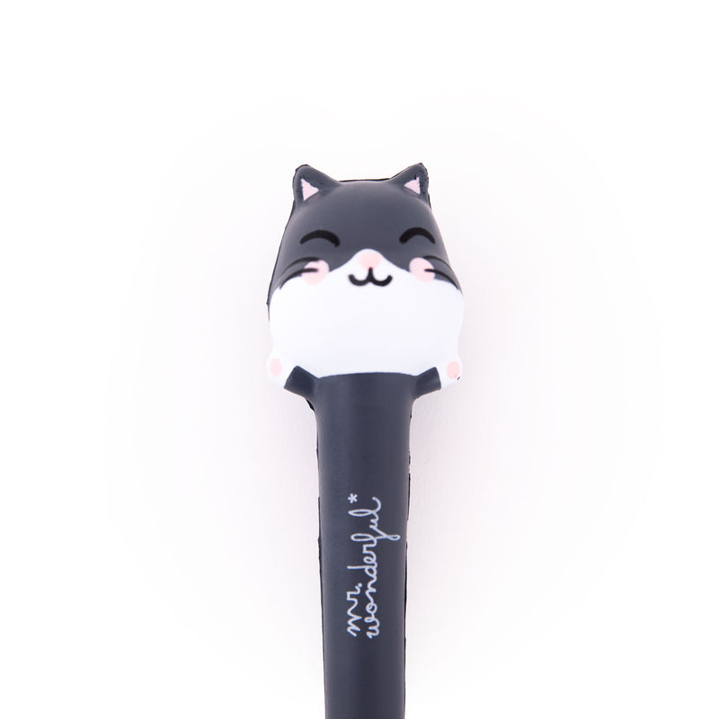 Caneta Mole Anti-Stress - Gato