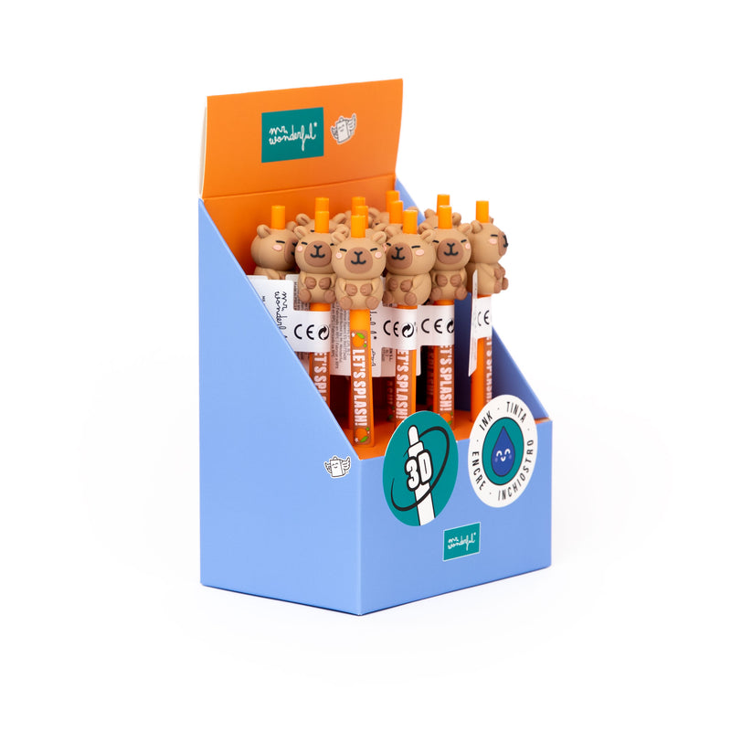 Caneta 3D Capivara - Let's Splash!